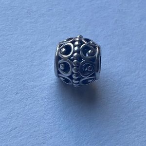 authentic PANDORA Gilded Cage openwork charm